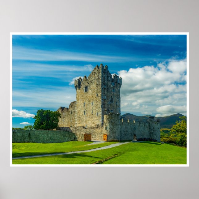 Killarney's Ancient Stronghold: Ross Castle Poster (Vorne)