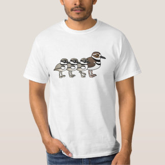 Killdeer u. drei Küken T-Shirt