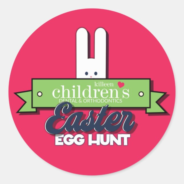 Killeen Oaster Egg Hunt Sticker (Vorderseite)