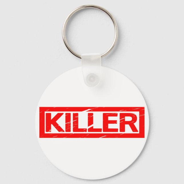 Killer-Briefmarke Schlüsselanhänger (Vorderseite)