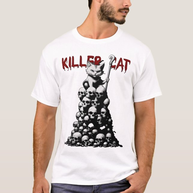 Killer Cat T-Shirt (Vorderseite)