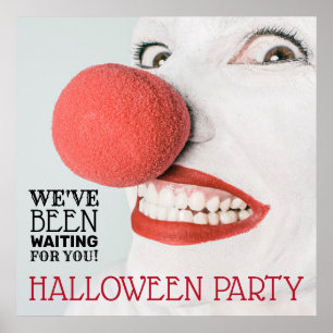 Killer Clown, Halloween Willkommen Poster