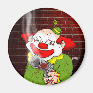 Killer Clown Magnet