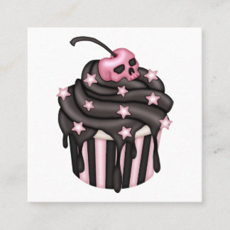Killer Cupcake Telefonnummerkarte