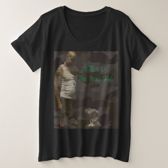 Killer D Große Größe T-Shirt (Design vorne)