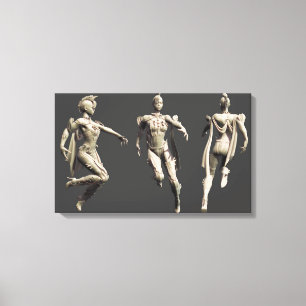 Killer Frost Alternativer Umlauf Leinwanddruck