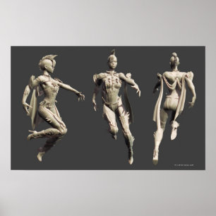 Killer Frost Alternativer Umlauf Poster