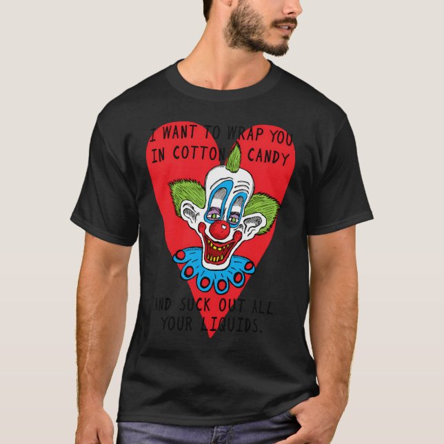 Killer Klown Liebe T-Shirt (Vorderseite)