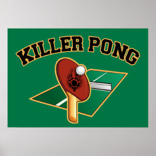Killer Pong Poster