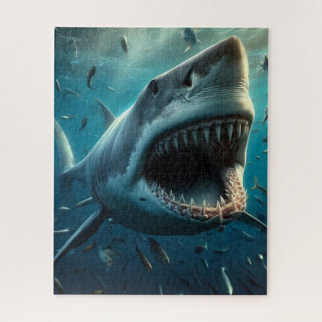 KILLER SHARK JIGSAW PUZZLE (Vertikal)