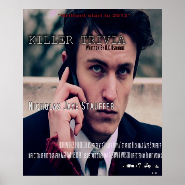Killer Trivia Poster (Vorne)