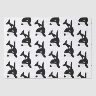 Killer Whale Design Seidenpapier