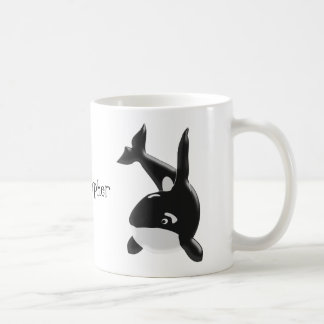 Killer Whale einfach den Namen hinzufügen Tasse