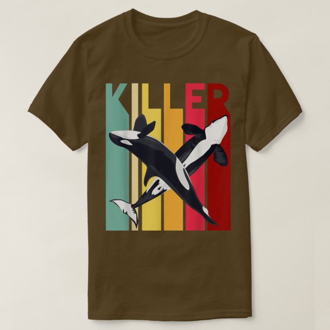 Killer Whale Geschenk Idee Meerestiere Orca T-Shirt (Design vorne)
