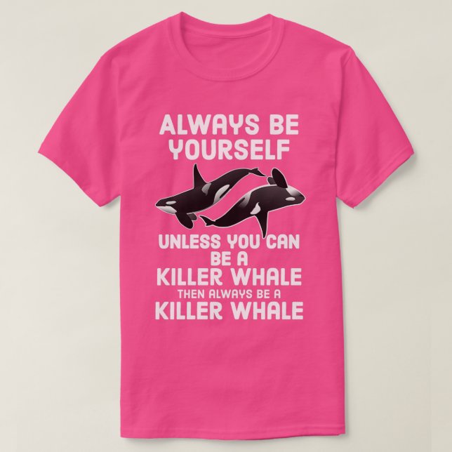 Killer Whale Lovers Gift T-Shirt (Design vorne)