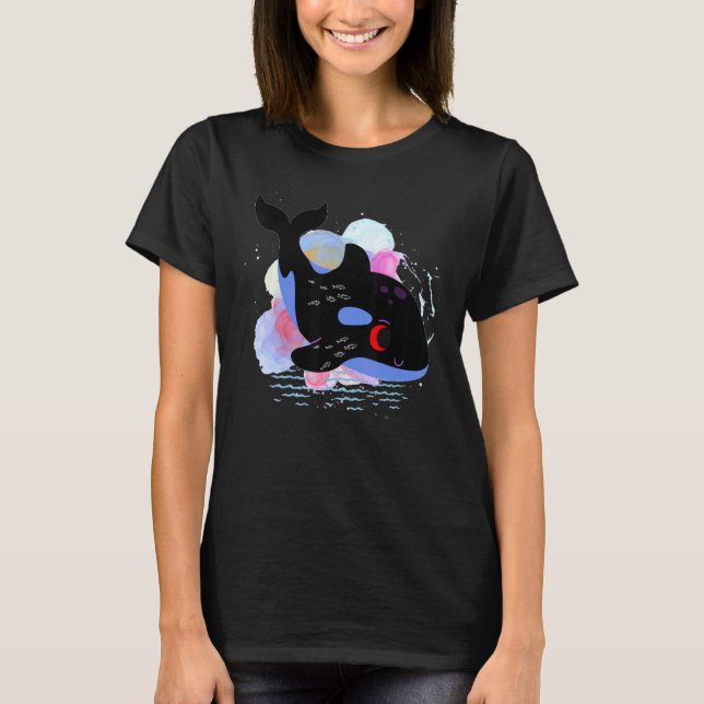 Killer Whale Orca,design orca ,Orca Family T-Shirt (Vorderseite)