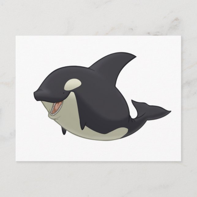 Killer Whale Postcard Postkarte (Vorderseite)