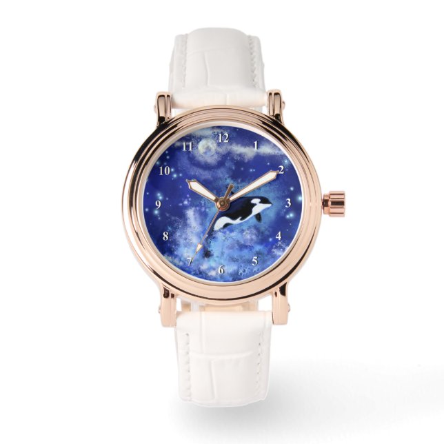 Killer Whale Watch Armbanduhr (Vorderseite)