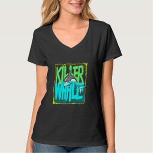 Killer Whaler Ozean Orcas Long Sleeve T-Shirt
