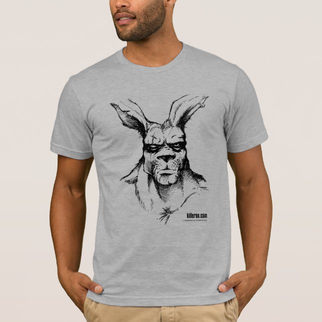 Killeroo durch David-Verschlagenheit T-Shirt (Vorderseite)
