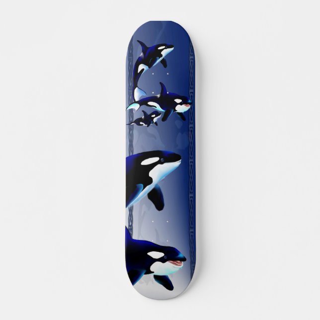 Killerwal-Familien-Skateboards Skateboard (Vorne)