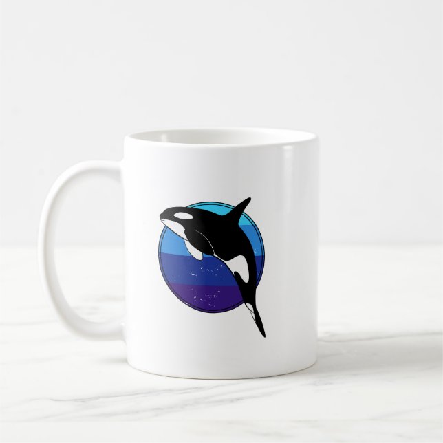Killerwal, Orca Kaffeetasse (Links)