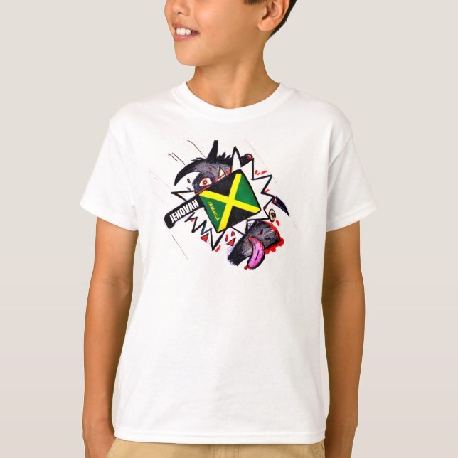 KILLGOAT JAMAICA Kinder Basic T-Shirt (Vorderseite)