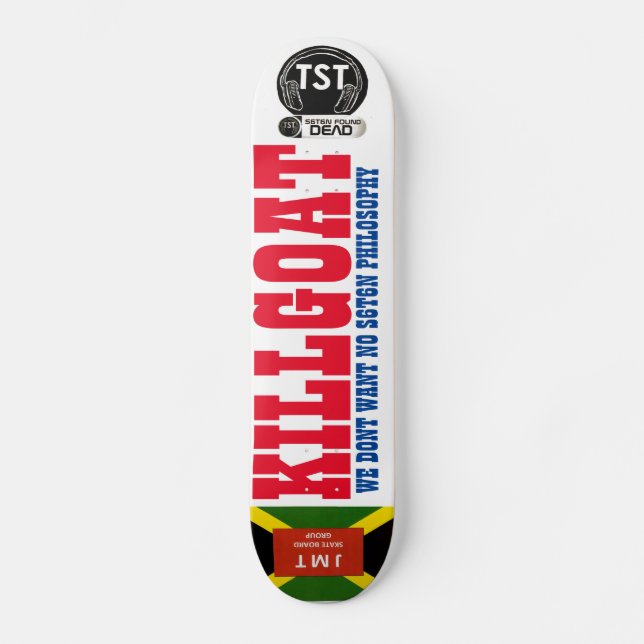 KILLGOAT / TST-Skateboard Skateboard (Vorderseite)