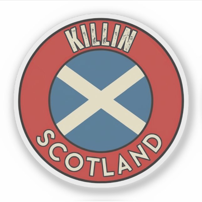 Killin, Schottland Aufkleber (Vorderseite)