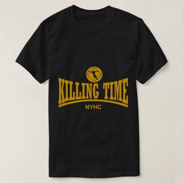 Killing Time NYHC Gold Logo Essential T-Shirt (Design vorne)