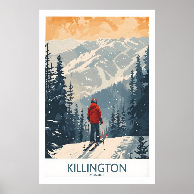 Killington Poster Vermont 1 (Vorne)