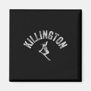 Killington Ski Vintage Skifahren Vermont Cooler Sk Magnet
