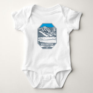 Killington Skigebiet Winter Vermont Baby Strampler