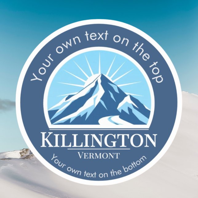 Killington Vermont ski resort Aufkleber (Von Creator hochgeladen)