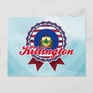 Killington, VT Postkarte