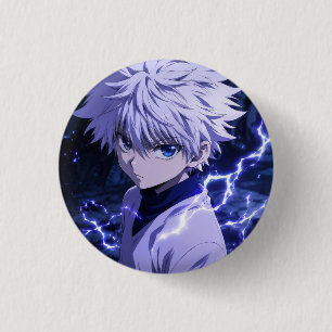 Killua Zoldyck Anime Knopf Button