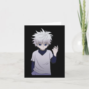 Killua Zoldyck Sticker Karte