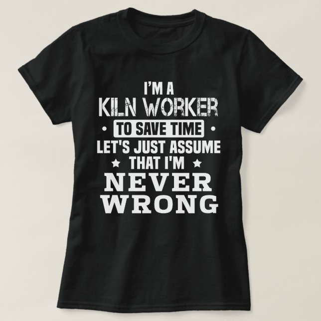 Kiln Worker T-Shirt (Design vorne)