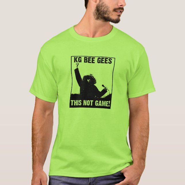 Kilogramm BEE GEES, schaukeln den Kontinent! T-Shirt (Vorderseite)