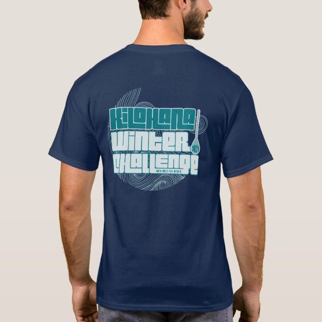 Kilohana Winter Challenge 2024 T - Shirt (Rückseite)
