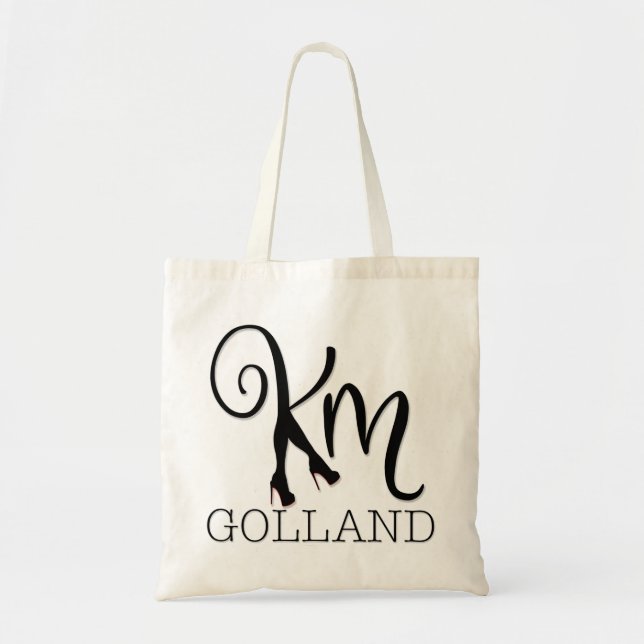 Kilometer-Logo-Taschen-Tasche Tragetasche (Vorne)