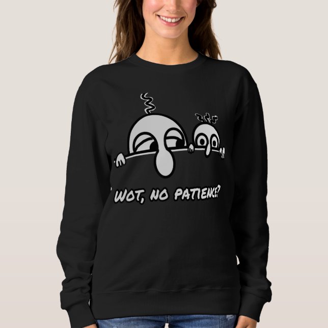 Kilroy ist Papa Sweatshirt (Vorderseite)