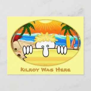 Kilroy Postkarte 2