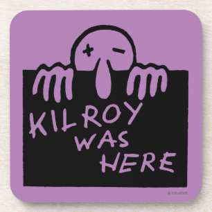 Kilroy war hier getränkeuntersetzer