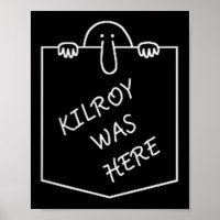 Kilroy war hier Graffiti Art mit Taschen