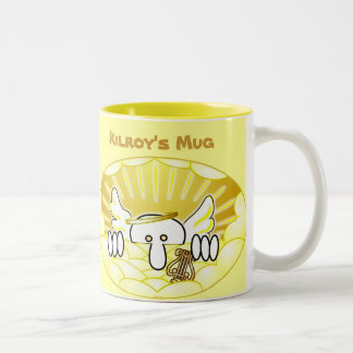 Kilroys Engels-Tasse Zweifarbige Tasse