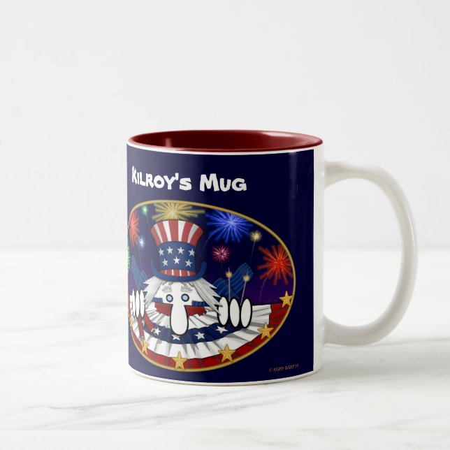 Kilroys Uncle Sam Tasse (Rechts)
