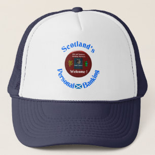 Kilt und Sporran, die Services.:- ein Bankkonto Truckerkappe