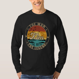 KIM Der Mann Der Mythos Die Legende Vorname T-Shirt