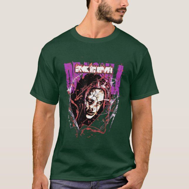 Kim Dracula Mädchen T-Shirt (Vorderseite)